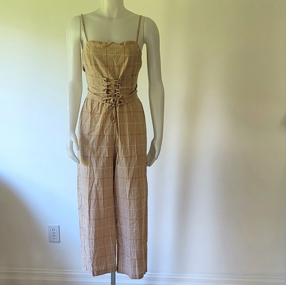 ASOS Design Women's Strappy Jumpsuit with Corset Size 6 - Picture 8 of 12